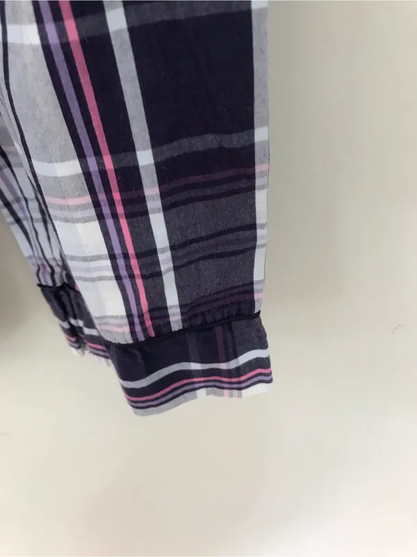 Victoria Secret Plaid Cotton Blend Pajama Set - Image 4