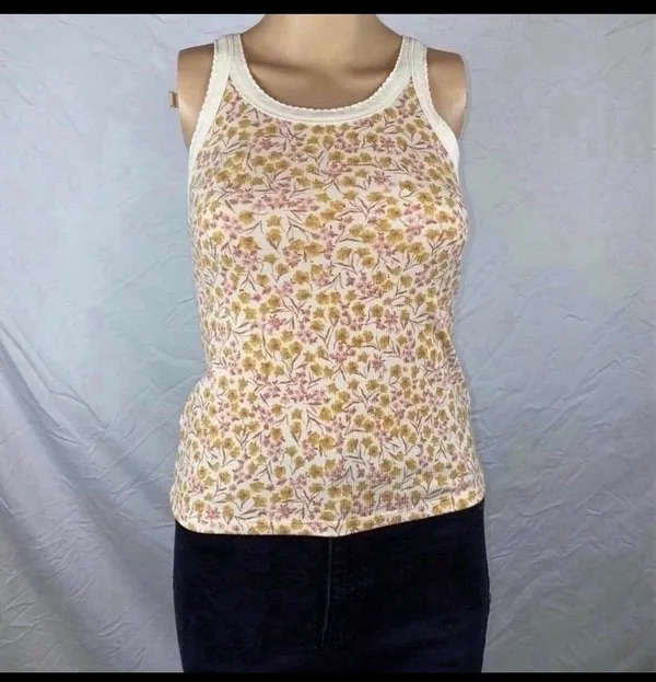 NEW Tank Top Yellow Size M - Image 6