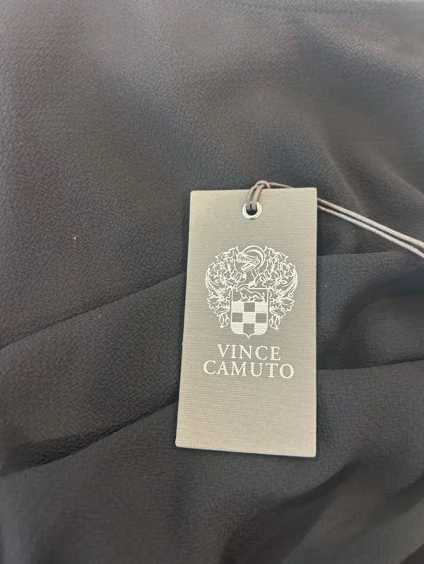 Vince Camuto Black Sleeveless Tie Hem Blouse Top Size Large NWT - Image 7