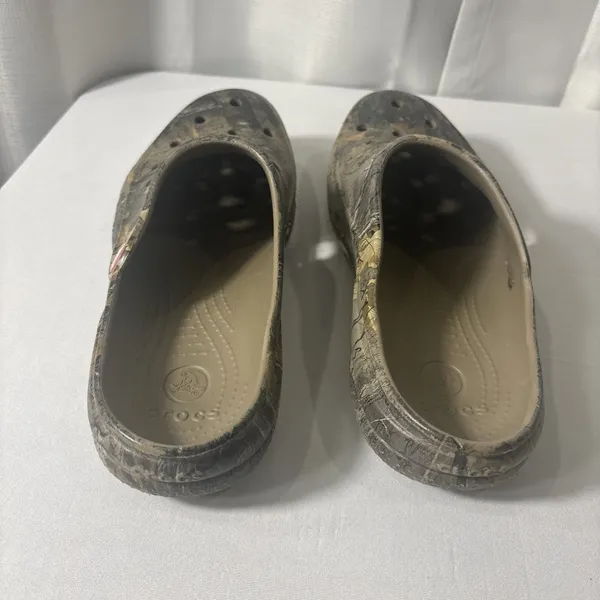 Crocs Freesail‎ Realtree Camo Mules Slip On Shoes Women's Size 10 Comfort - Image 4