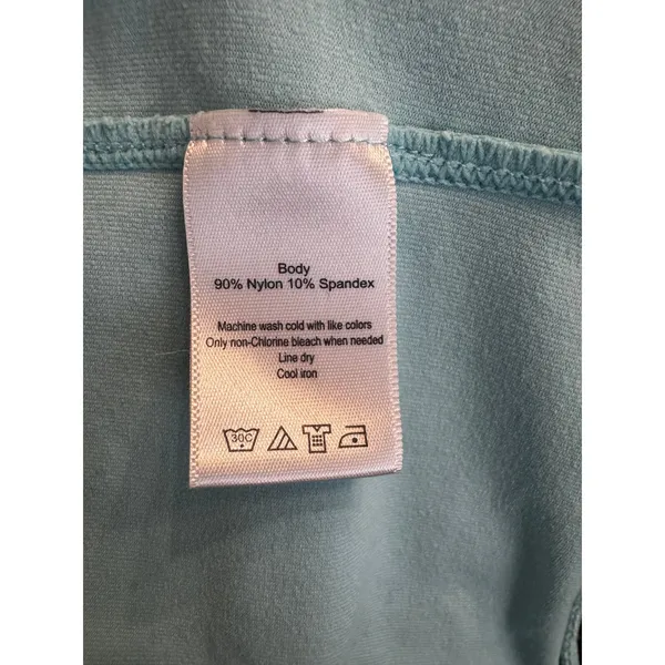 Alo Yoga CoolFit Zip Jacket Hoodie in Mood Boosting Blue Size Small Athleisure - Image 7