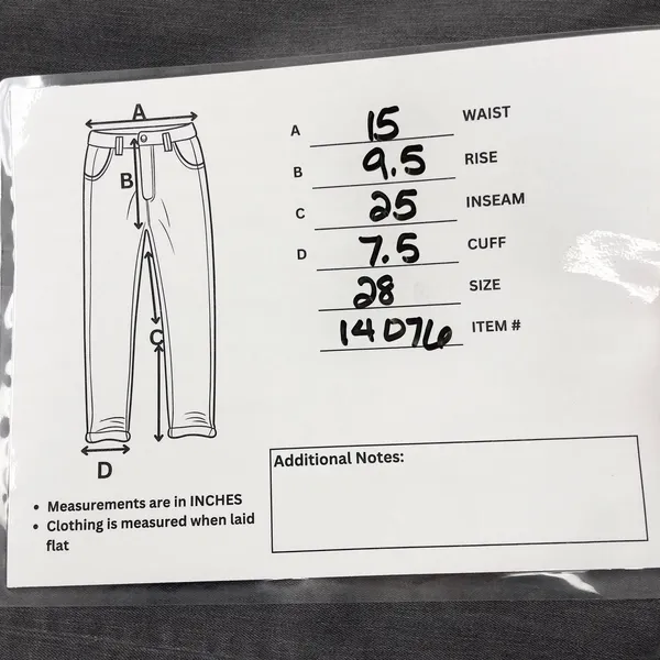 Free‎ People Jeans Womens 28 Straight Crop Street Modern Edgy Grunge OB714973B - Image 11