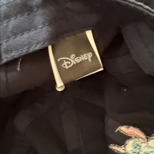 Disney Black Cap with Embroidered stitch Character - Image 4