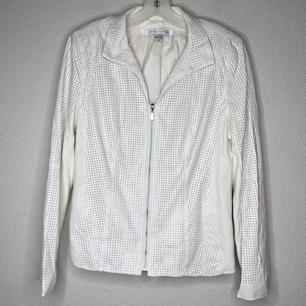 Peter Nygard Vegan Leather Jacket - Image 10
