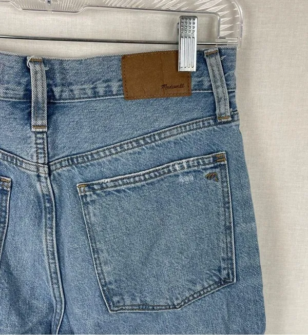 Madewell The Perfect Vintage Straight Distressed Rigid High Rise Jean - Image 6