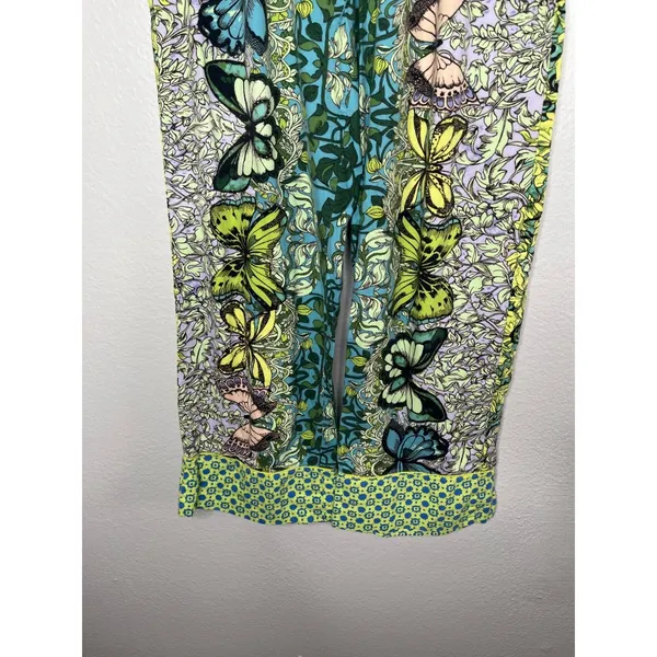 Alexandra Farmer Anthropologie Secret Garden Flannel Pajama Pants XS - Image 3