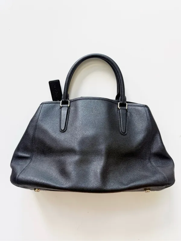 COACH Black Small Margot Carryall - Image 4