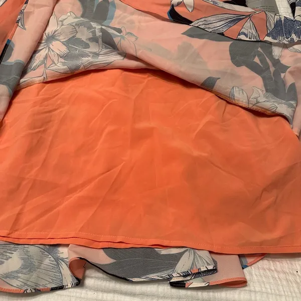 Cooper St Peach Floral Spring Dress - NWT - Size 8 - Image 8