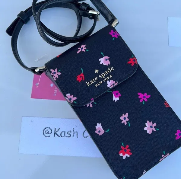Kate Spade New York Black Phone Crossbody - Image 3