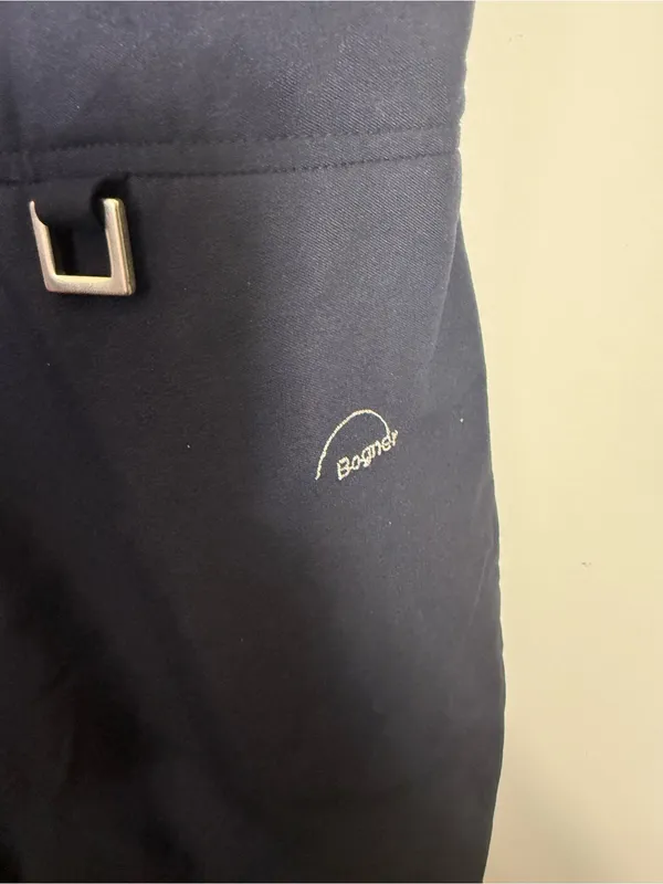 Bogner Vintage Bib Snow Pants Ski Insulated Luxury Size 10 - Image 5