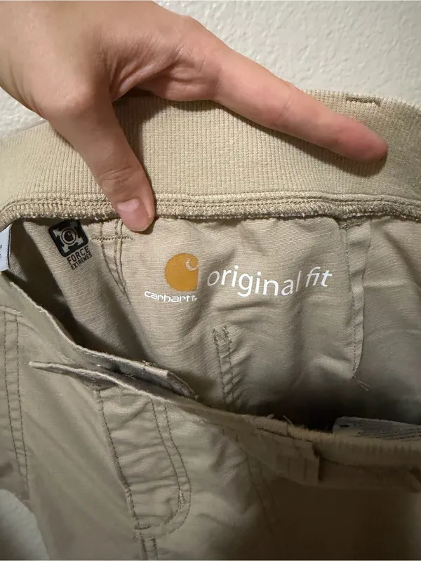 Carhartt Women’s Force Rugged Flex Lakota Pants Size 10 Tan Beige - Image 5