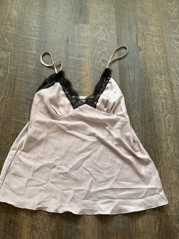 Baby Pink Vintage Slip Top - Image 3