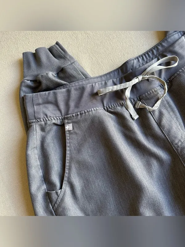 FIGS Zamora Jogger Scrub Pants - Graphite Grey - Image 2