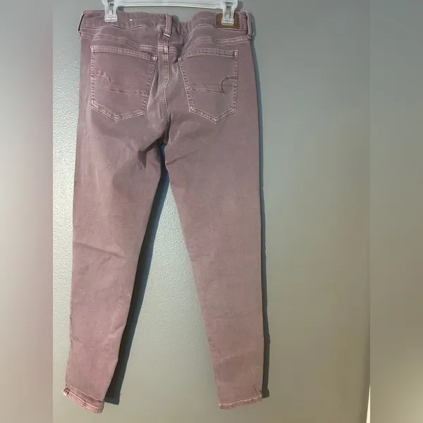 American Eagle AE Ne(x)t Level High-Waisted Jegging Jeans Mauve Purple - Image 4