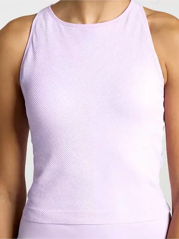 CALIA by Carrie Underwood Pale Pink Ribbed Racerback Tank - Image 2