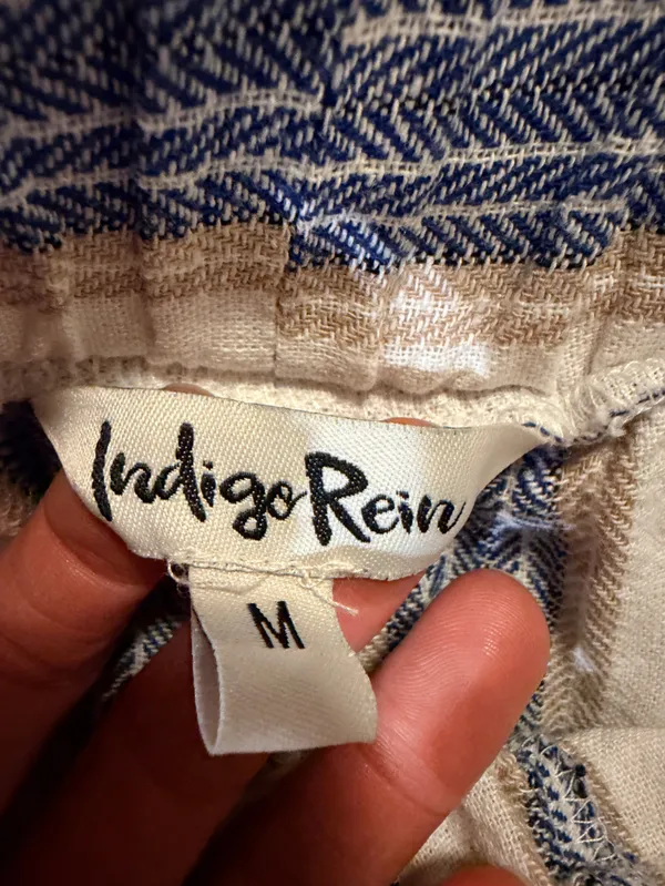 Indigo Rein Striped Wide Legs Pants - Image 5