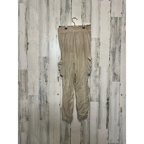 Brown flare tan pants - Image 5
