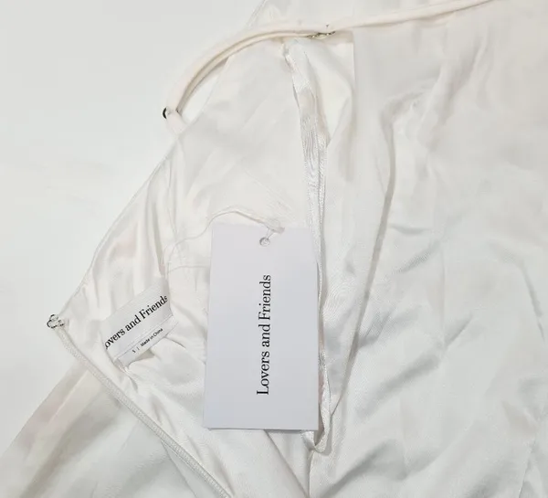 Lovers and Friends Bermuda Dress in Blanc White Small - Image 11
