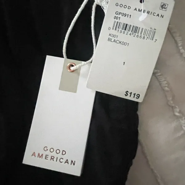 Good American Black Long Sleeve Dress Size 1‎ - Image 6