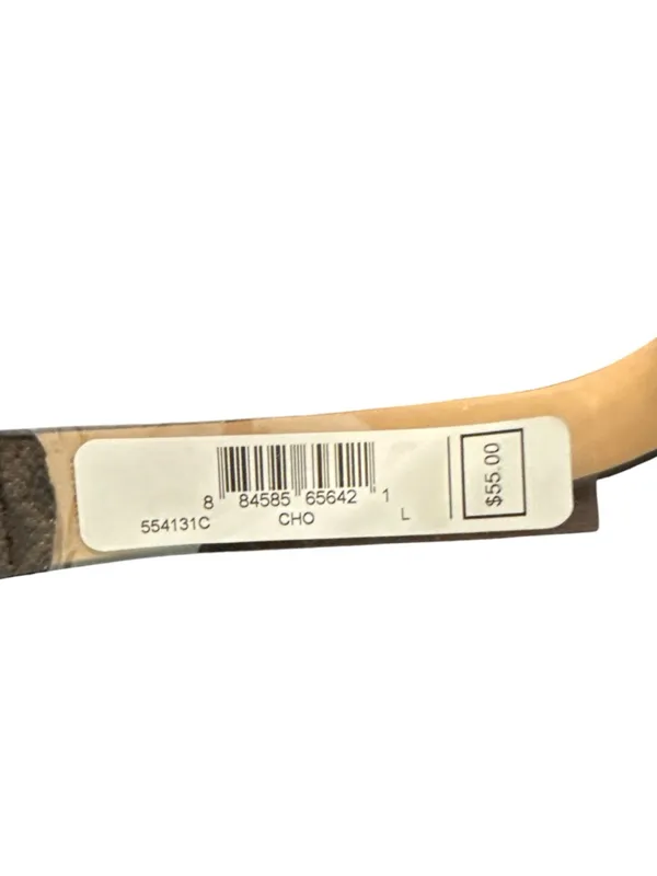 Michael Kors Brown Logo Chain Strap Belt Bag - Image 4