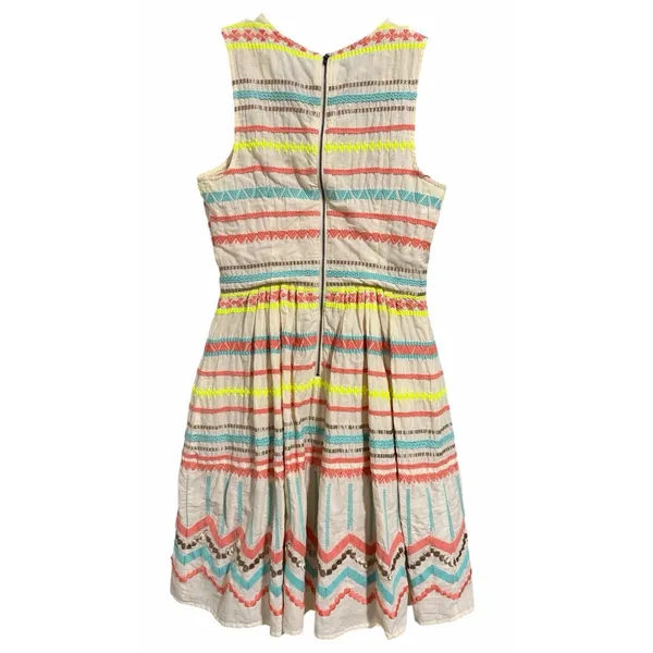 Anthropologie Plenty by Tracy Reese Striped Sunglow Dress Women's Size 4‎ - Image 2