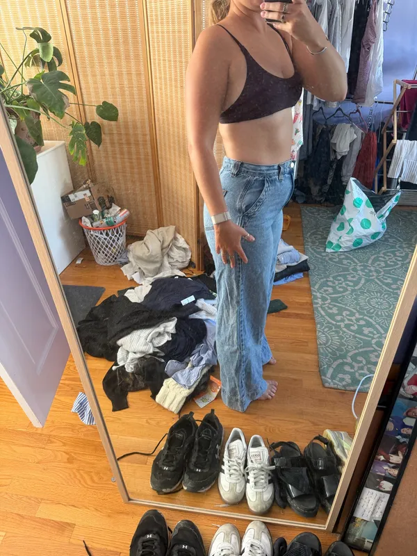 Habitual light wash wide leg jeans - Image 3