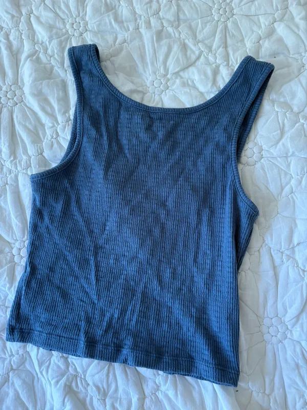 Dark Blue American Eagle Tank Top - Image 3