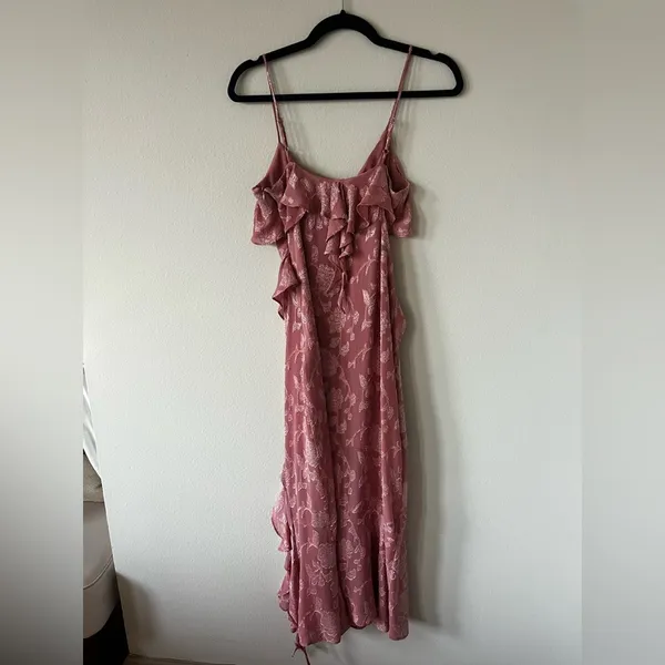 Zara Floral Ruffle Dress - Image 3