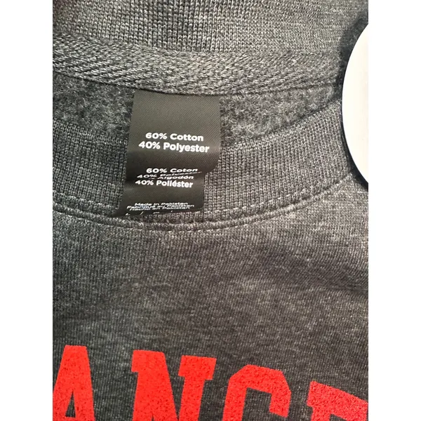 NFL‎ x Stranger Things Eleven 11 Sweatshirt Womens Large Gray Crewneck NWT - Image 5