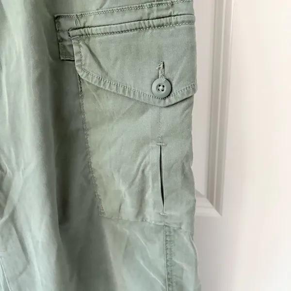 American Eagle Outfitters Sage Cargo Pants - Image 3