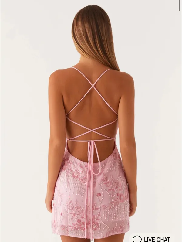 Peppermayo Mini Dress Pink - Image 2