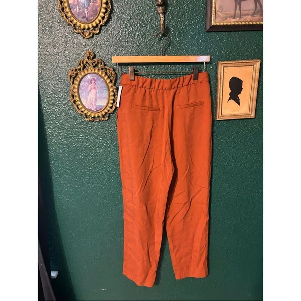 Vetta Burnt Orange Everyday Pant Sz 2 NWT 100% Tencell Ankle - Image 2