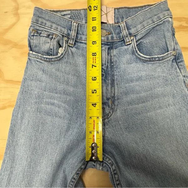 REVICE Farrah Angel Blue High Waist Slim Straight‎ Jeans W24 - Image 12