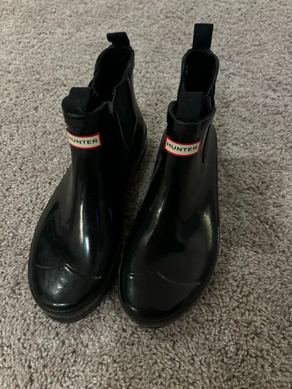 Hunter Black Chelsea Boot - Image 2