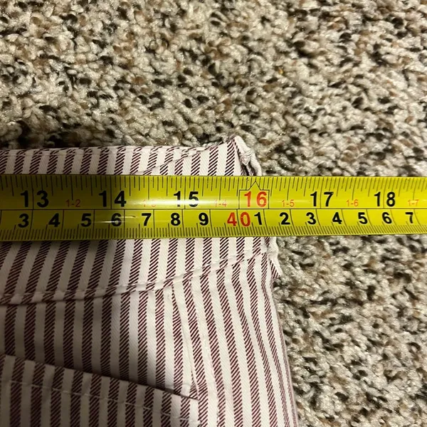 Old Navy Striped Cotton Stretch Dress Pants Professional Wear‎ Size 10 - Image 4