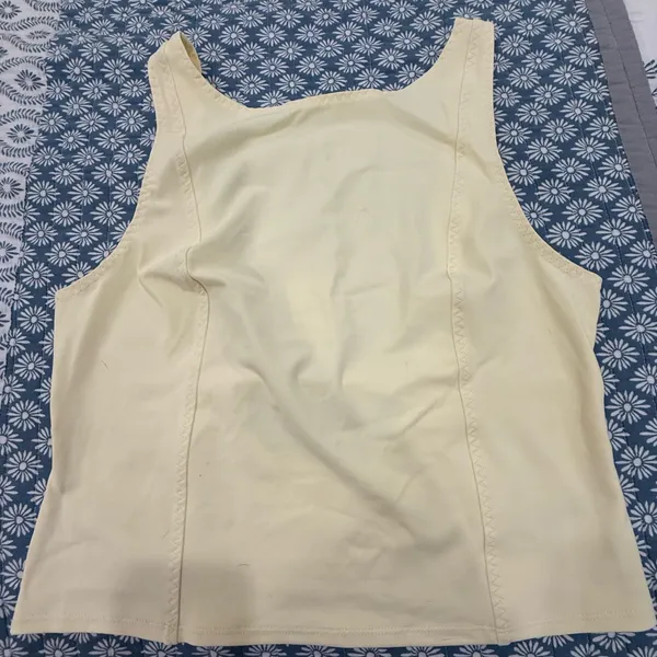 Free People Intimately Just Getting Started Muscle Tank, NWT, in Butter Yellow - Image 3