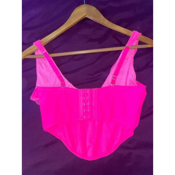 OUT FROM UNDER Venus Convertible Corset Top RAVE BARBIE FESTIVAL GLAM - Image 5
