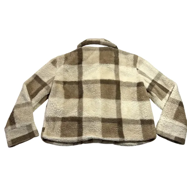 Princess Polly Doria Plaid Jacket Size S Outerwear Cozy Classic Casual Outdoors - Image 3