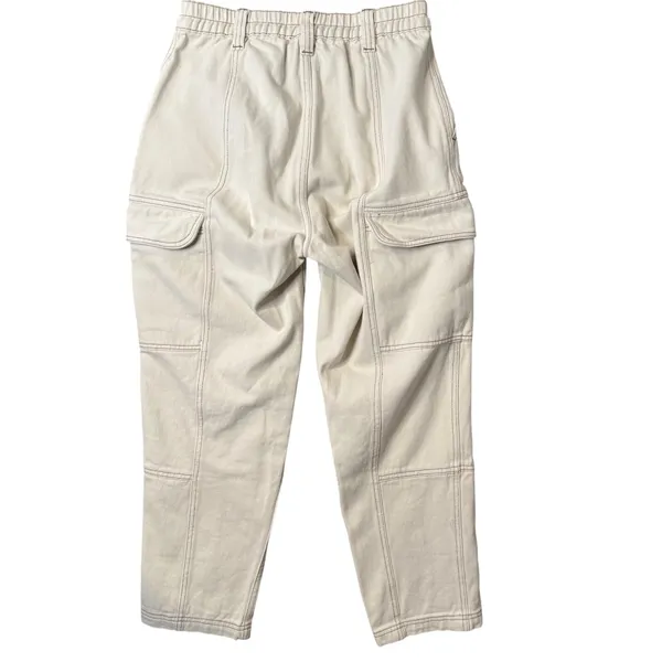 PacSun Elastic Waist Flap Cargo Pants M‎ Contrast Stitch Gorpcore Utility - Image 3