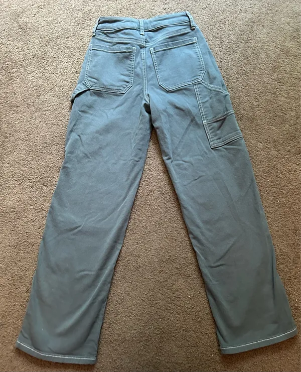 SO high waisted cargo pants Blue Size 25 - Image 4