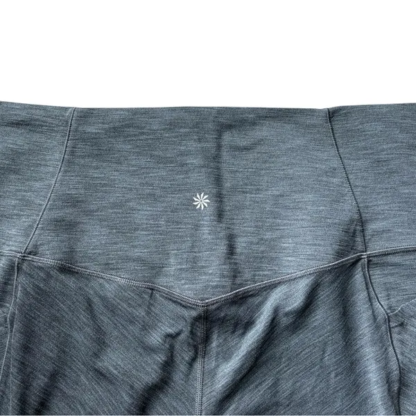 Athleta Salutation Stash High Rise 7/8 Legging Sz 2X Heather Gray Hip Pockets - Image 5