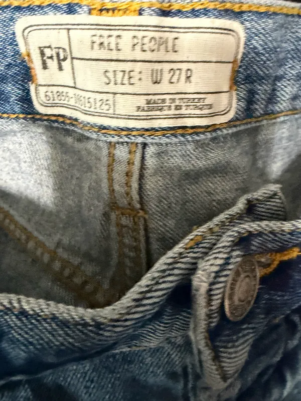 Free People Ribcage Jeans Size 27 - Image 4