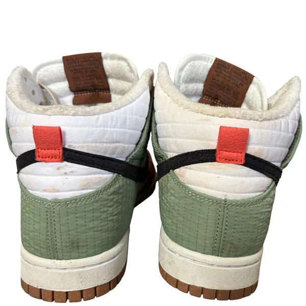 Nike Dunk High LX Next Nature Summit Women's Sz 7.5 White Black Green DN9909-100 - Image 3