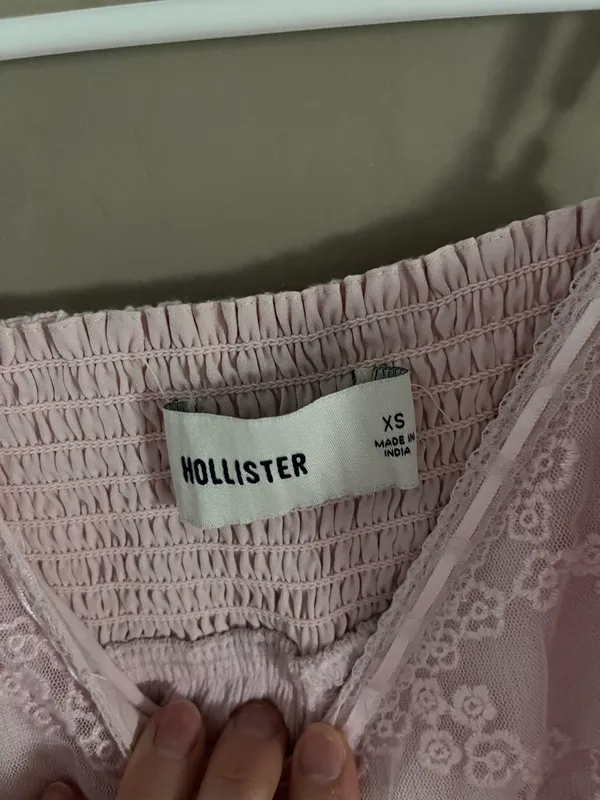 Hollister Flowy Lace Tank Top - Image 2