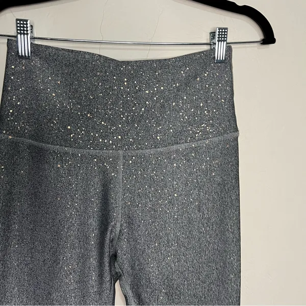 Beyond‎ Yoga Alloy Gray Ombre Rose Gold Speckled High Rise Athletic Leggings - Image 5