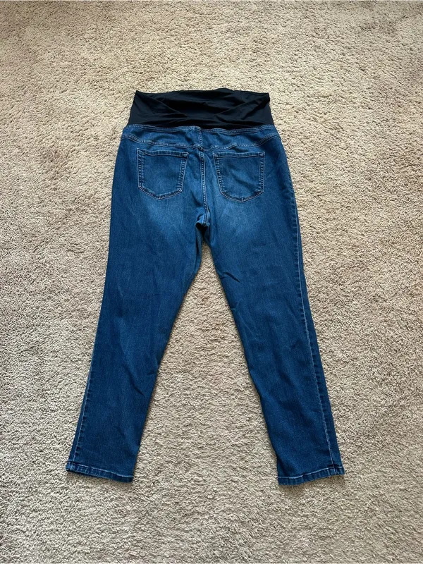 Isabel Maternity Stretchy Skinny Jeans Size 16 - Image 4