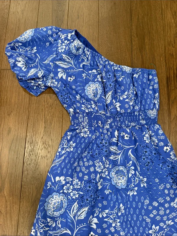 Sugarlips Amaya Mixed Print Bridgette One Shoulder Midi Dress Size XS - C11-725 - Image 2