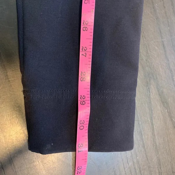 Lululemon Soft Shell Black Hooded Full Zip Long Jacket Coat Womens‎ 4 Minimalist - Image 10
