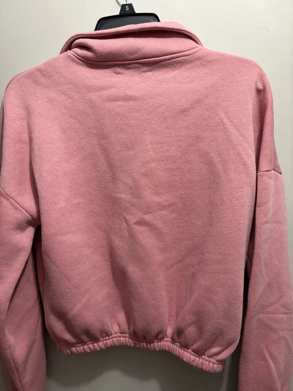 Pretty Little Thing Cropped Sweatshirt Pink - Image 6