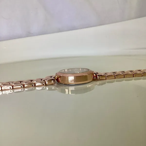 Adrienne Vittadini Rose Gold Watch - Image 4